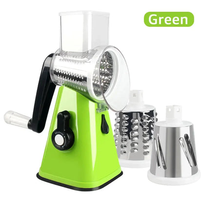 3-in-1 Manual Rotary Cheese Grater