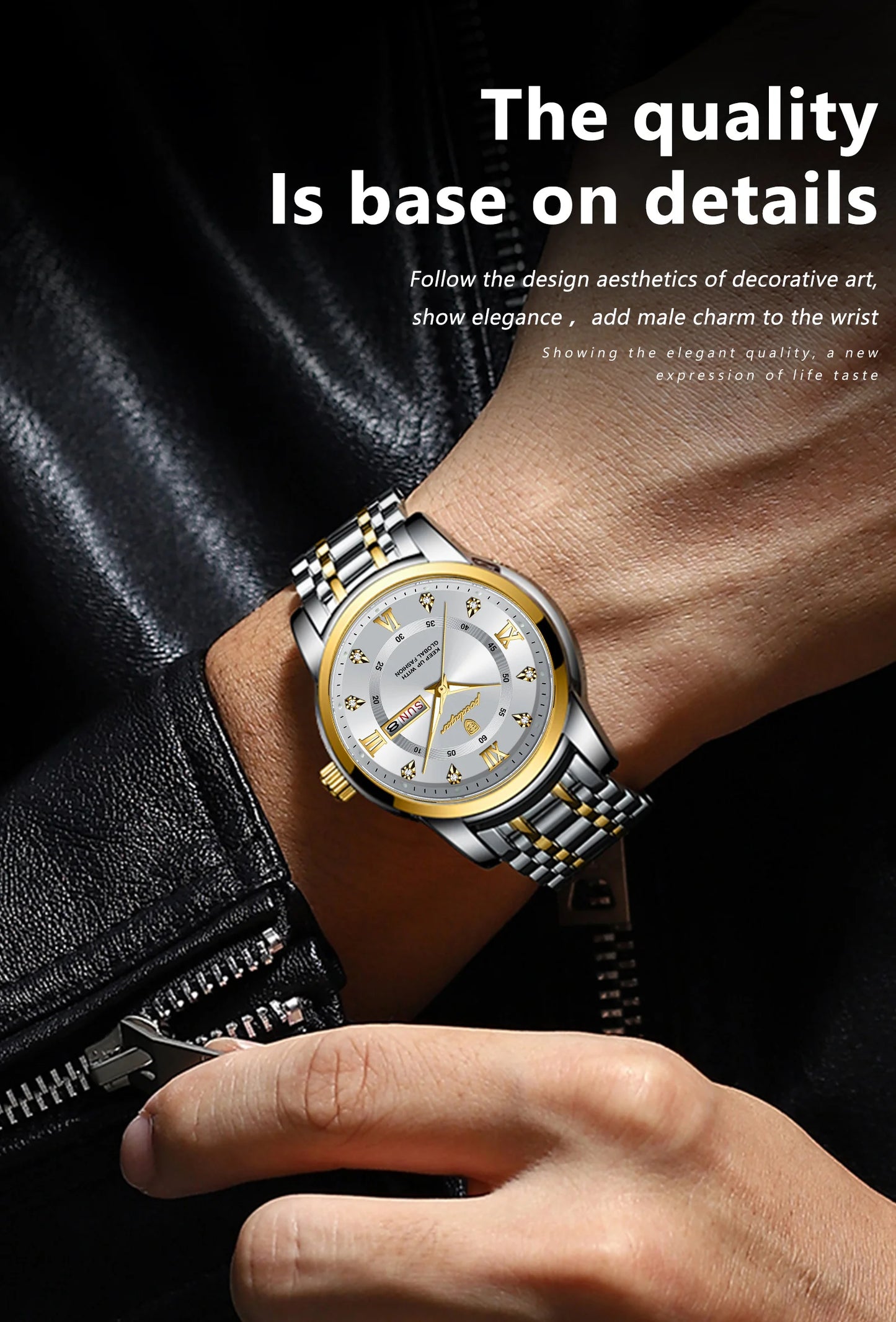 Men's Elegant Quartz Watch