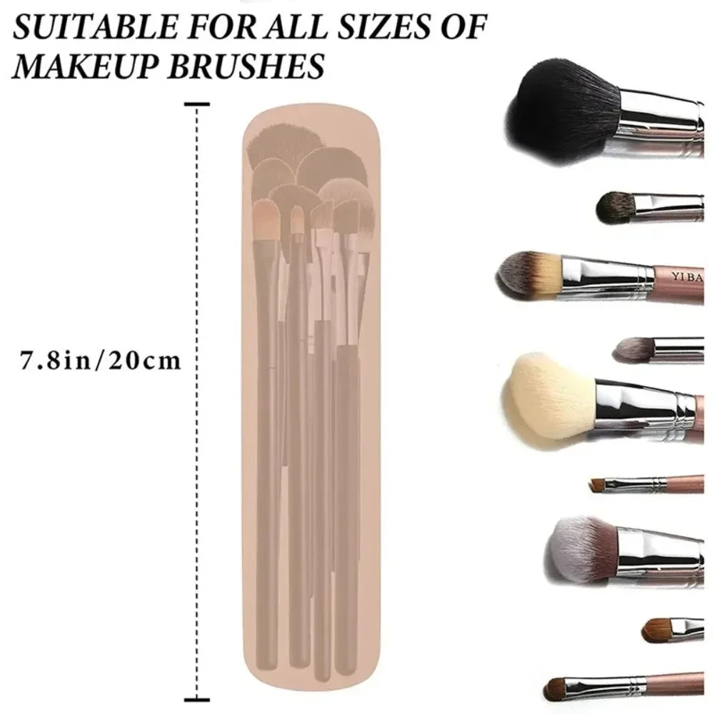 Silicone Travel Makeup Brush Holder