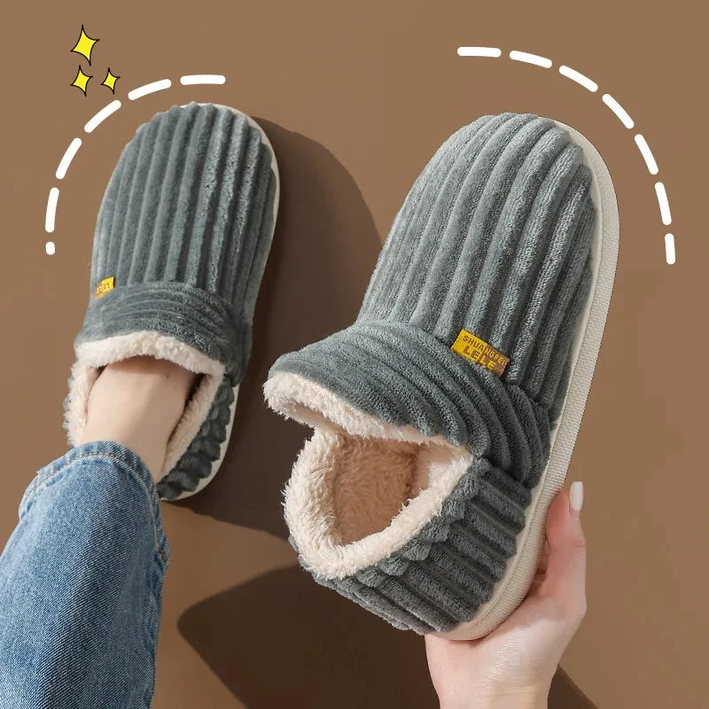 Evshine Fur Plush Slippers