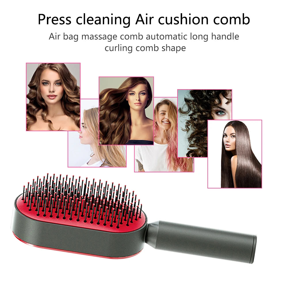 Self-Cleaning Hair Brush