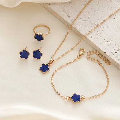 Fashionable 4-Piece Jewelry Set