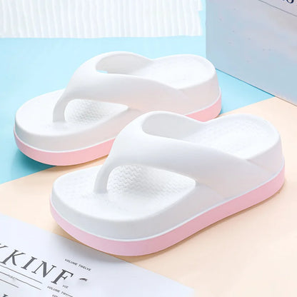 Trendy Platform Flip Flops