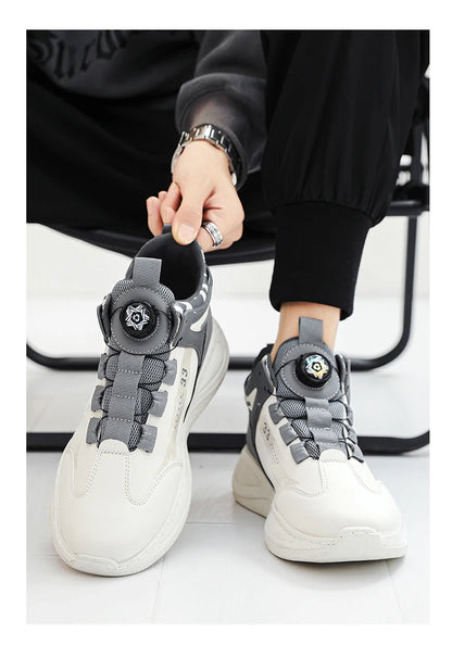 Men’s Sneakers with Rotating Buckle