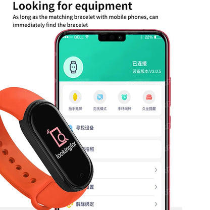 M6 Fitness Tracker Smartwatch