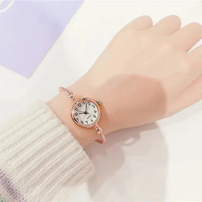 YIKAZE Gold Bangle Watch