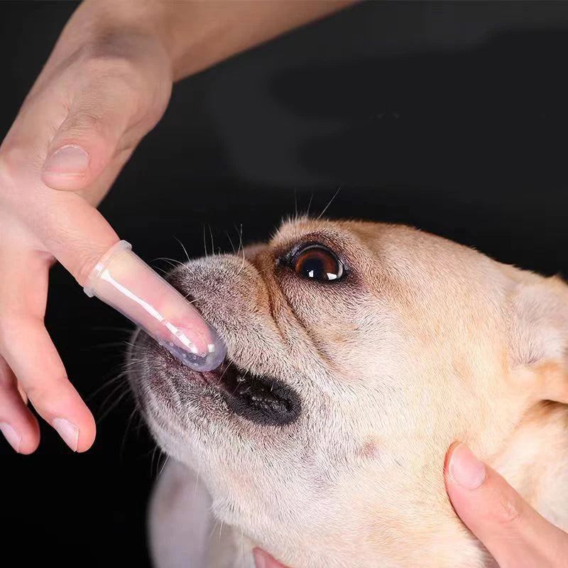 Silicone Pet Finger Toothbrush