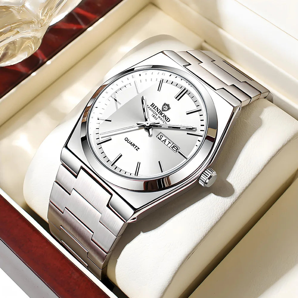 Men's Luxury Stainless Steel Watch